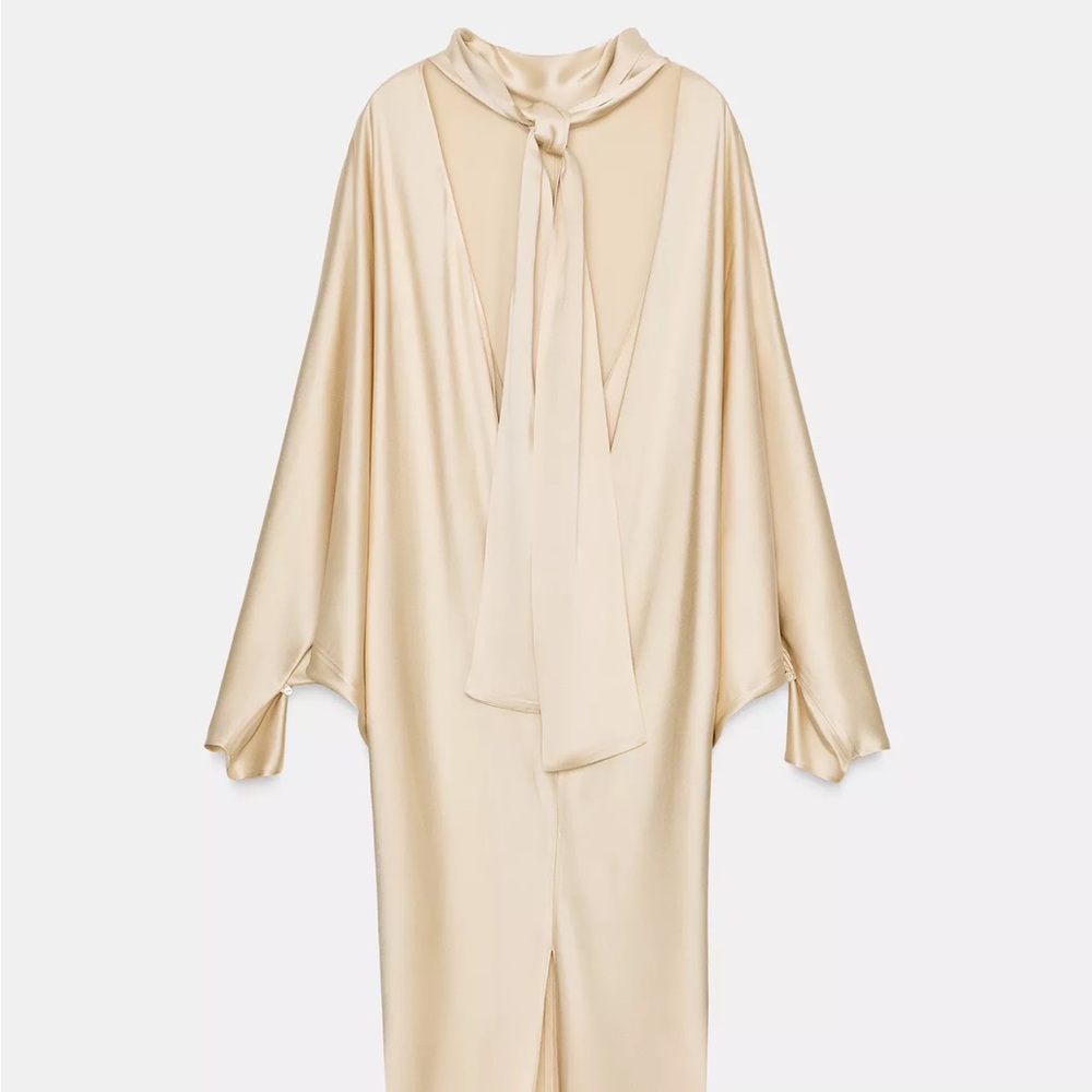 Zara Limited Edition Cream Dress - Picture 4 of 5